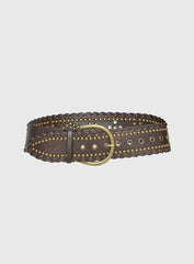 Musgraves Woven Belt Brown