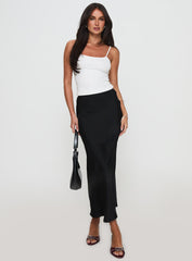 Haley Maxi Skirt Black
