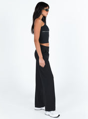 Archie Low Rise Pants Black Petite