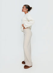 Shinead Cuffed Pants White