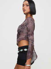 Empty Space Top Leopard