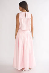 Starlina Wide Waistband Maxi Skirt Rosewater