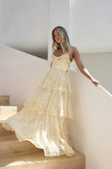 Shining Suns Maxi Dress Yellow