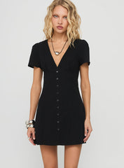 Loveliness Playsuit Black Petite