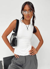 Uzo Top White