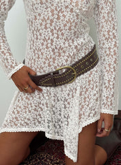 Musgraves Woven Belt Brown