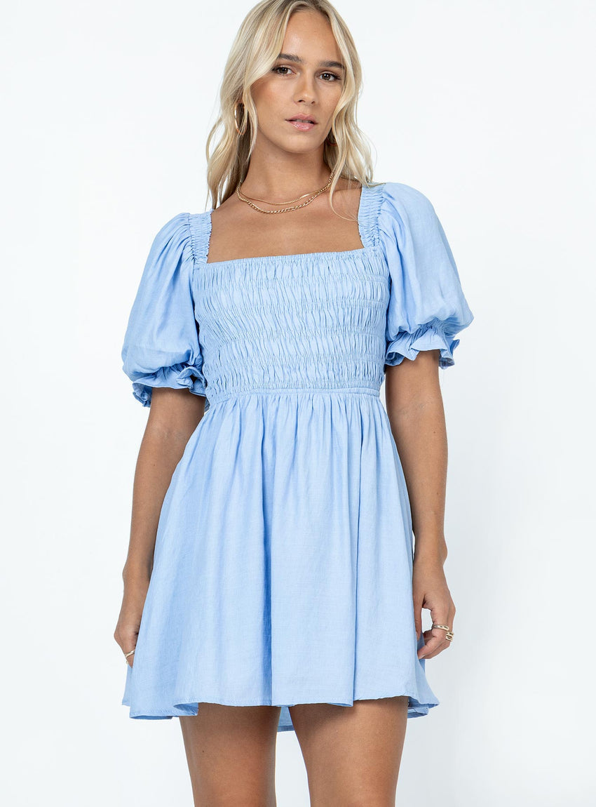 Dani Mini Dress Blue