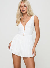 Halcyon Romper White