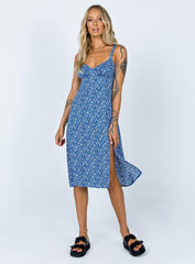 Georgia Midi Dress Navy