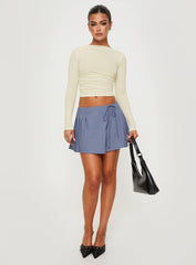Luvinia Long Sleeve Top Cream