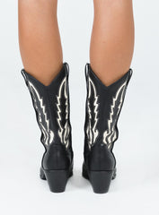 Billini Norva Boots Black / Bone