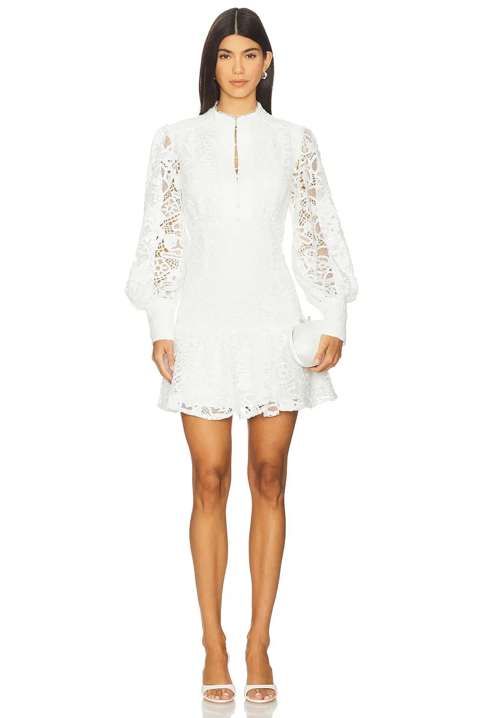 Remy Embroidered Mini Dress