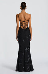 Nefertiti Maxi Dress - Black